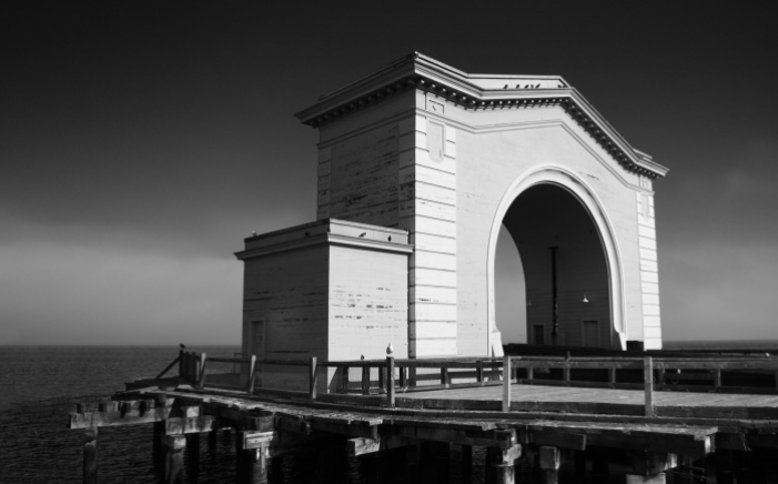 Ferry Arch, Pier 43, Fishermans Wharf, San Francisco