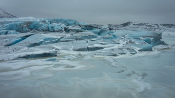 Gletscherzunge Svinafellsjökull