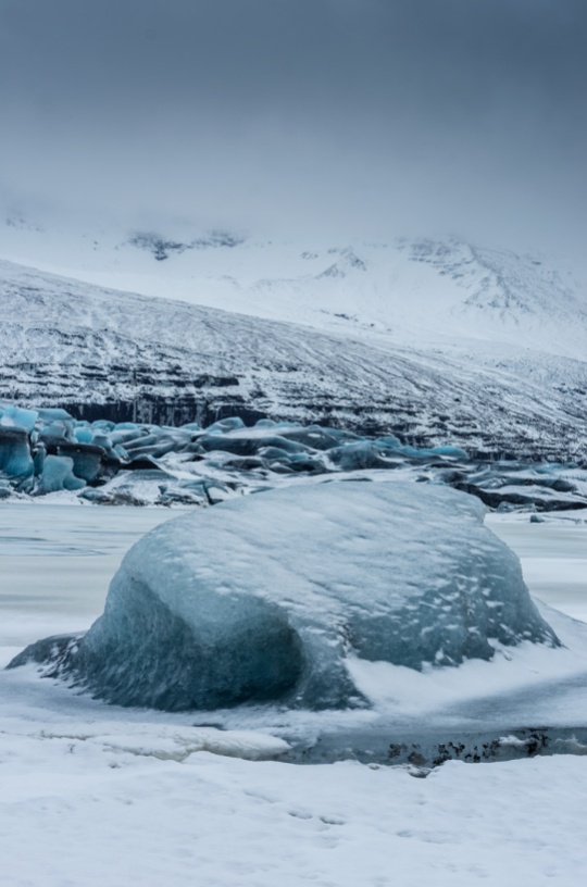 Gletscherzunge Svinafellsjökull